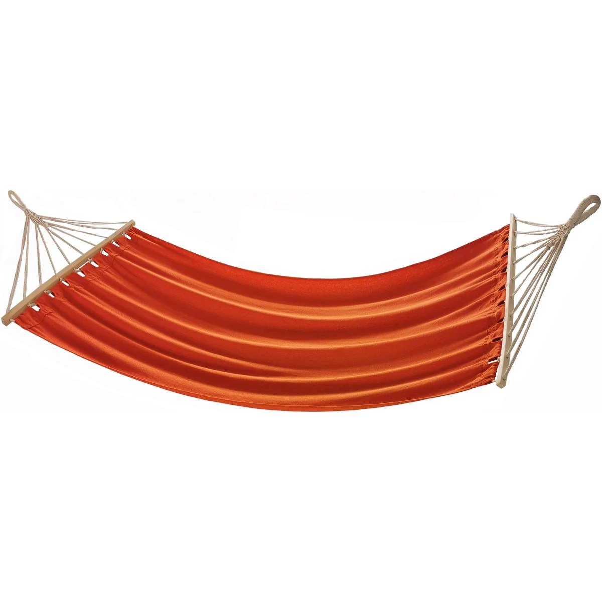Sodo Hamakas 1 Asmeniui 200x100cm Su Strypu Oranžinis 584008