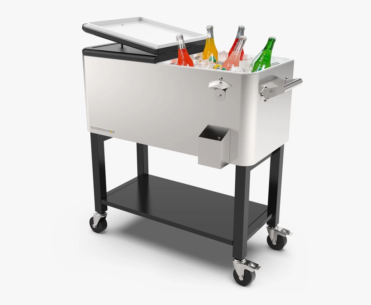 Sodo šaldytuvas Permasteel PS-223-80QT-SS