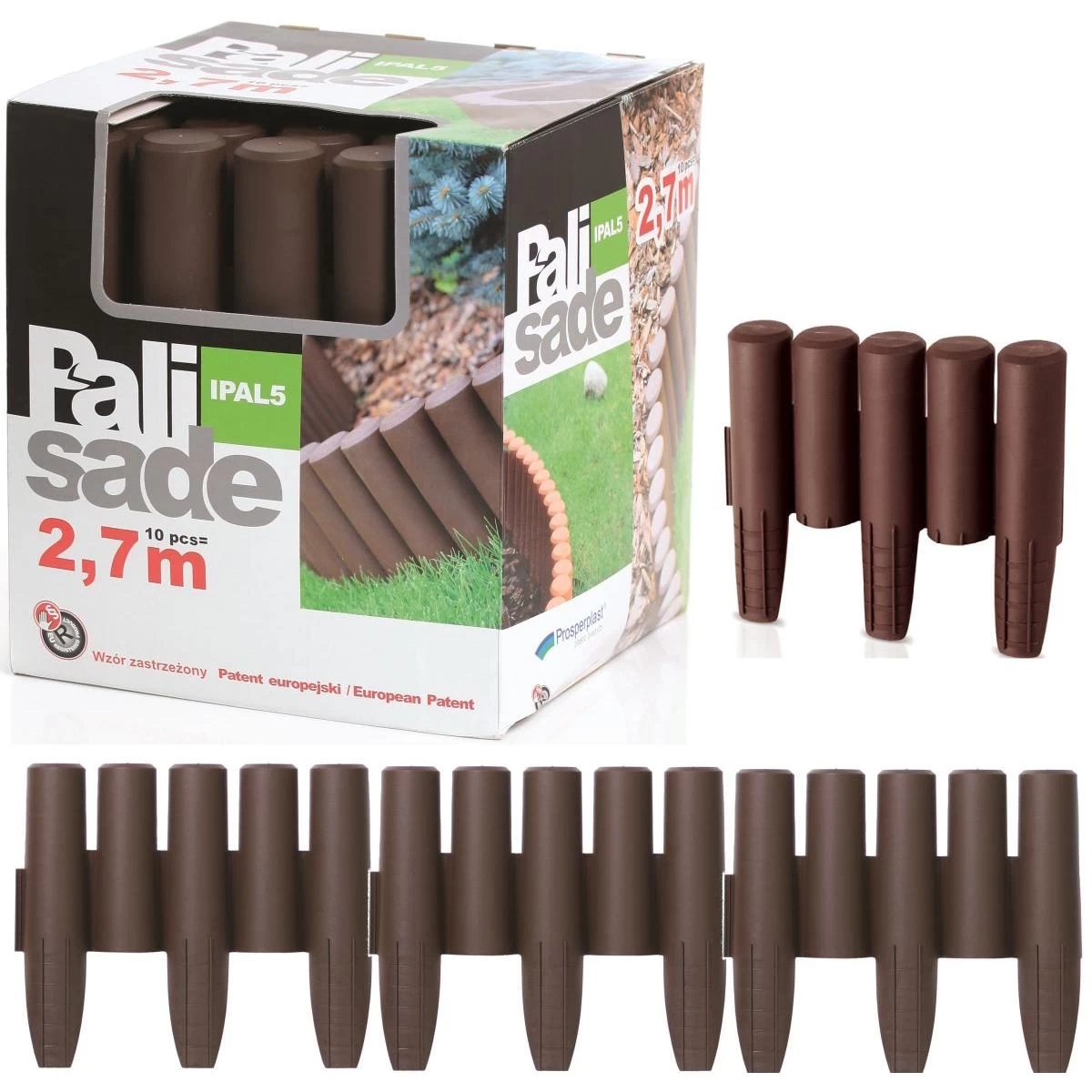 Sodo Vejos Apvadai 270cm Ipal 5 Rudi