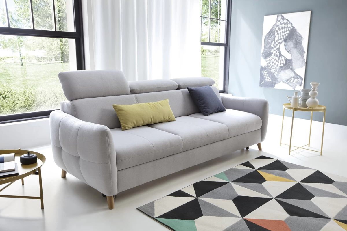 Sofa - lova HUGO (audinio pasirinkimas 2gr.)