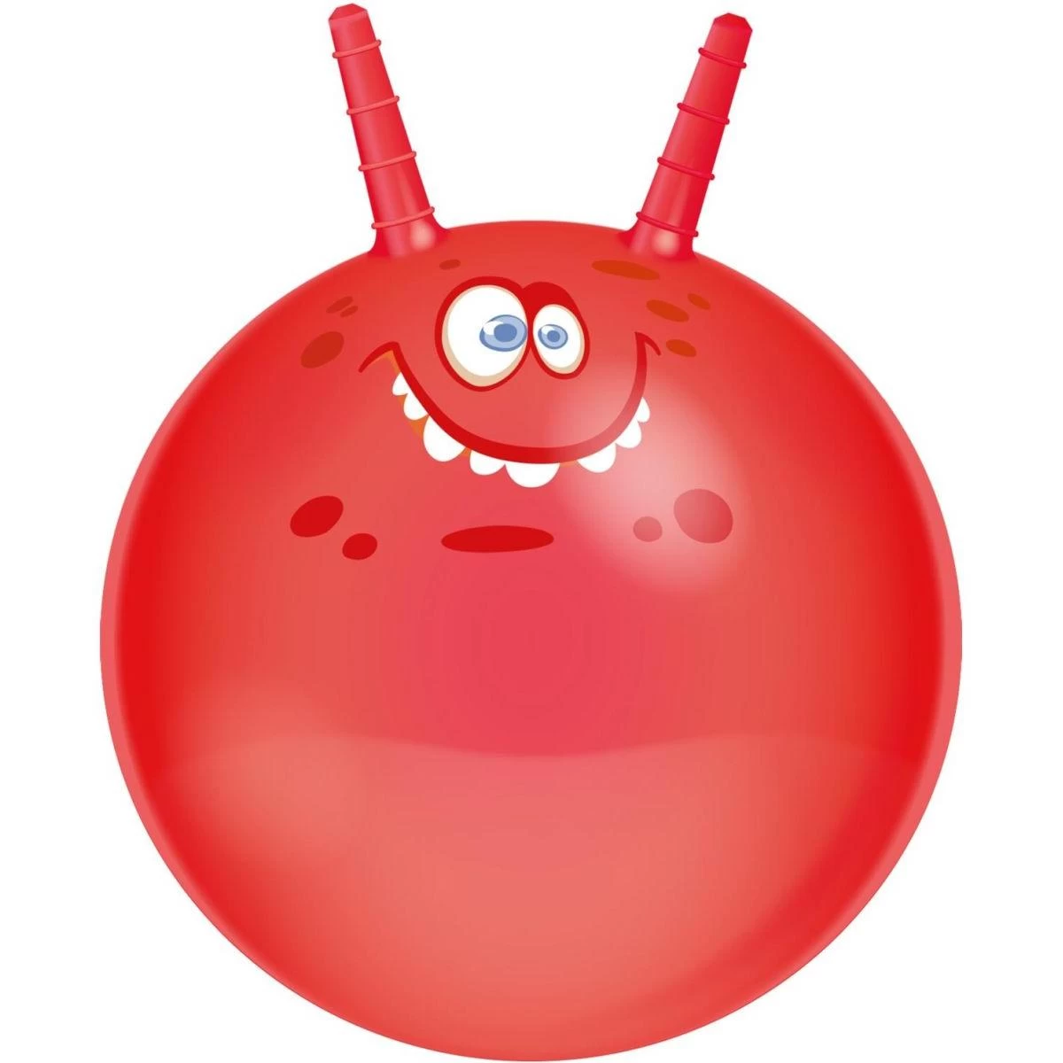 šokinėjantis Kamuolys Su Ragais 45 Cm Raudonas