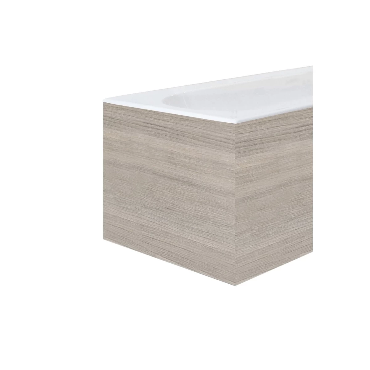 Šoninė apdailos plokštė RAVAK MDF kairinė, 80cm satino medienos sp.