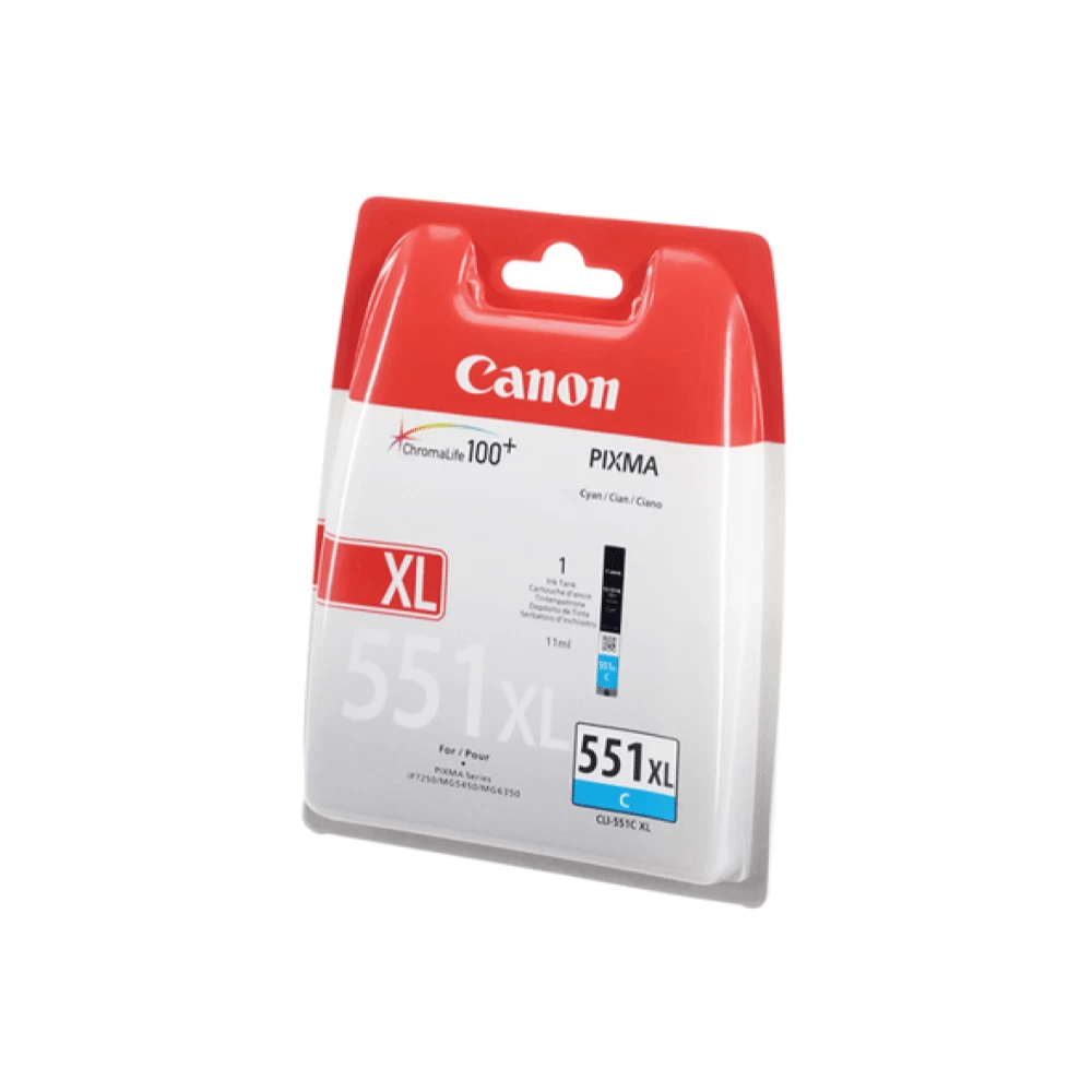 Spausdintuvo kasetė Canon CLI-551XL, mėlyna (Ekspozicinė prekė)