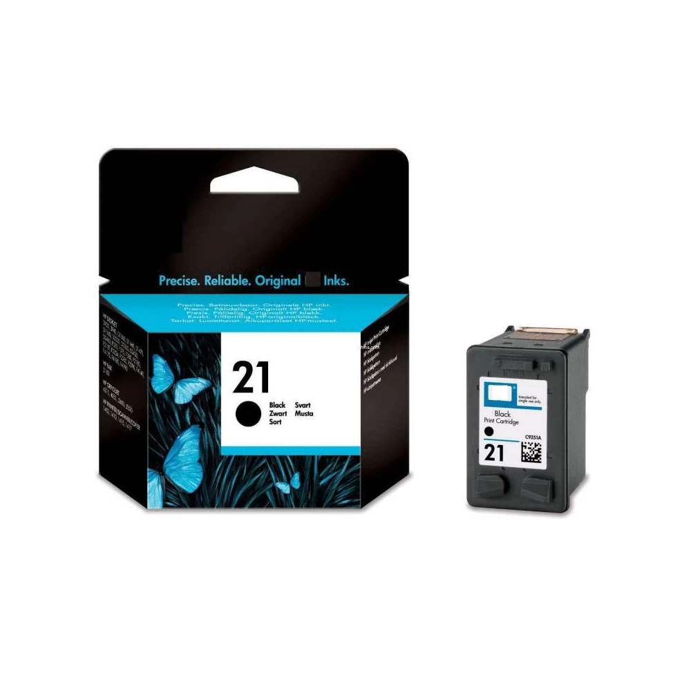 Spausdintuvo kasetė HP 21 C9351AE , juoda (Ekspozicinė prekė)