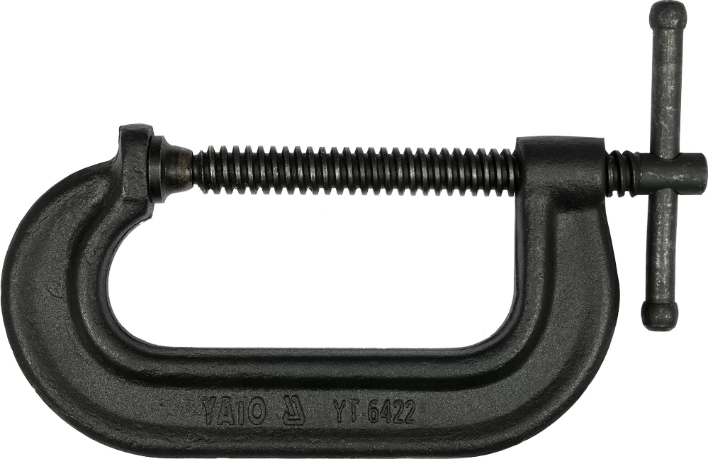 Spaustuvas su varžtu C tipo 100 mm (YT-6422)