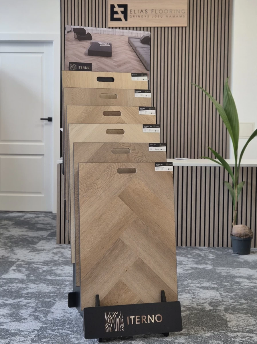 SPC vinilinės grindys Iterno tiesiai iš sandėlio