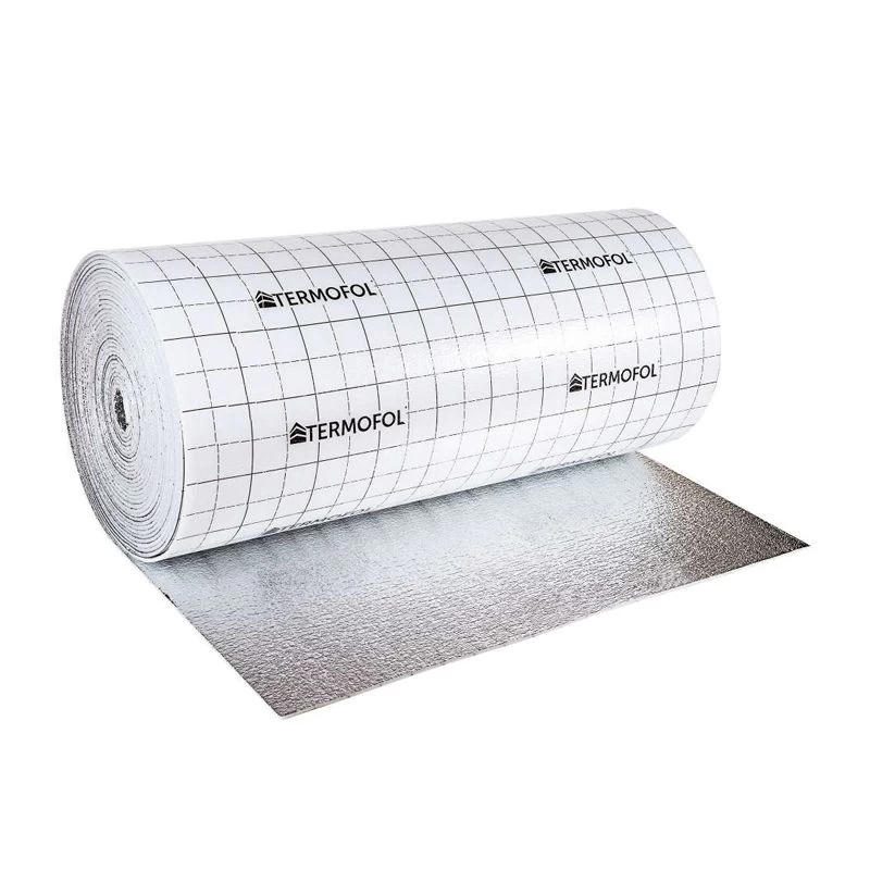 Specialus paklotas grindinio šildymo plėvelėms Thermofol,5 mm