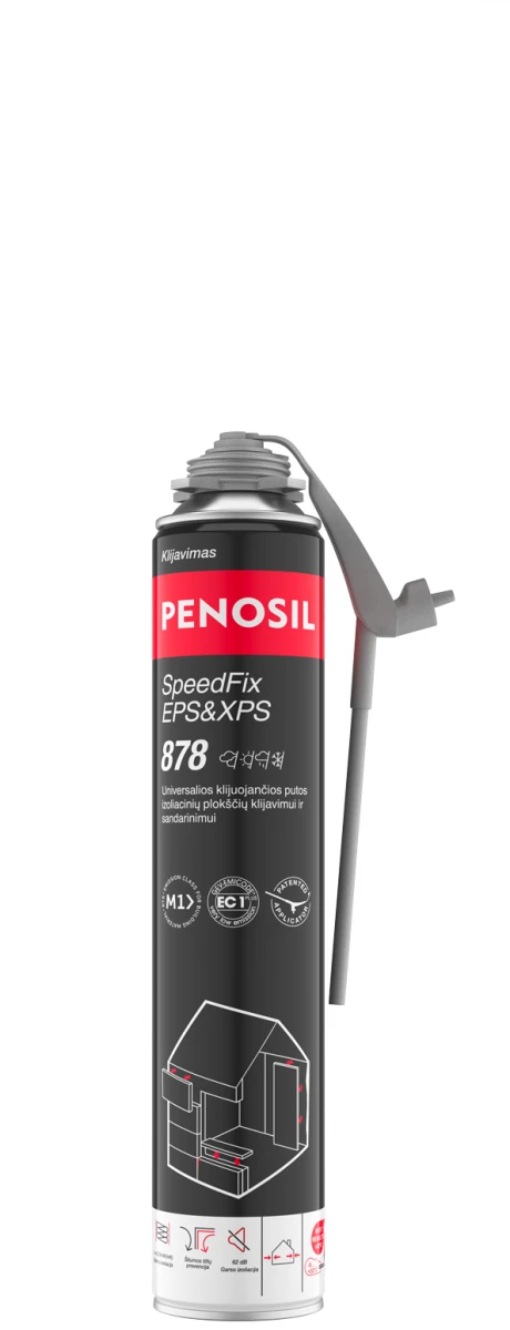 Klijuojančios putos PENOSIL SpeedFix EPS&amp;XPS 878