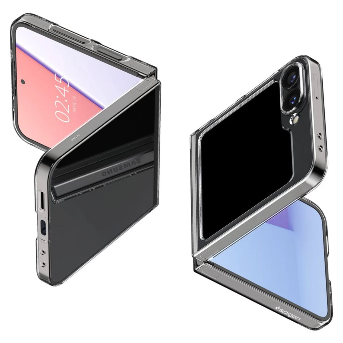 spigen Airskin Dėklas samsung Galaxy Z Flip 6 - Skaidrus
