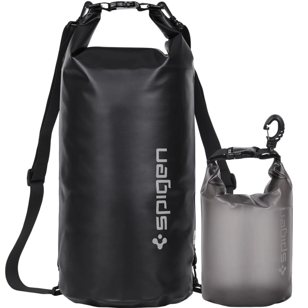 spigen Aqua Shield A630 Vandeniui Atsparus Krepšys 20 L + Krepšys 2 L - Juodas