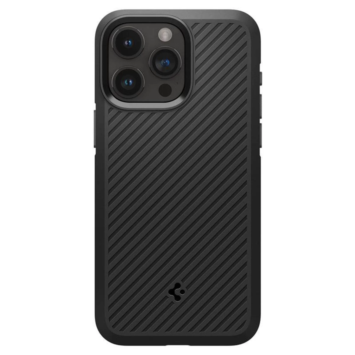 spigen Core Armor Dėklas iphone 15 Pro - Matinės Juodos Spalvos