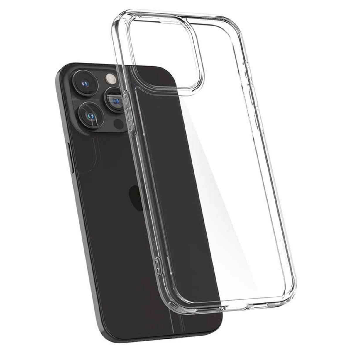 spigen Crystal Hybrid Dėklas iphone 15 Pro - Skaidrus