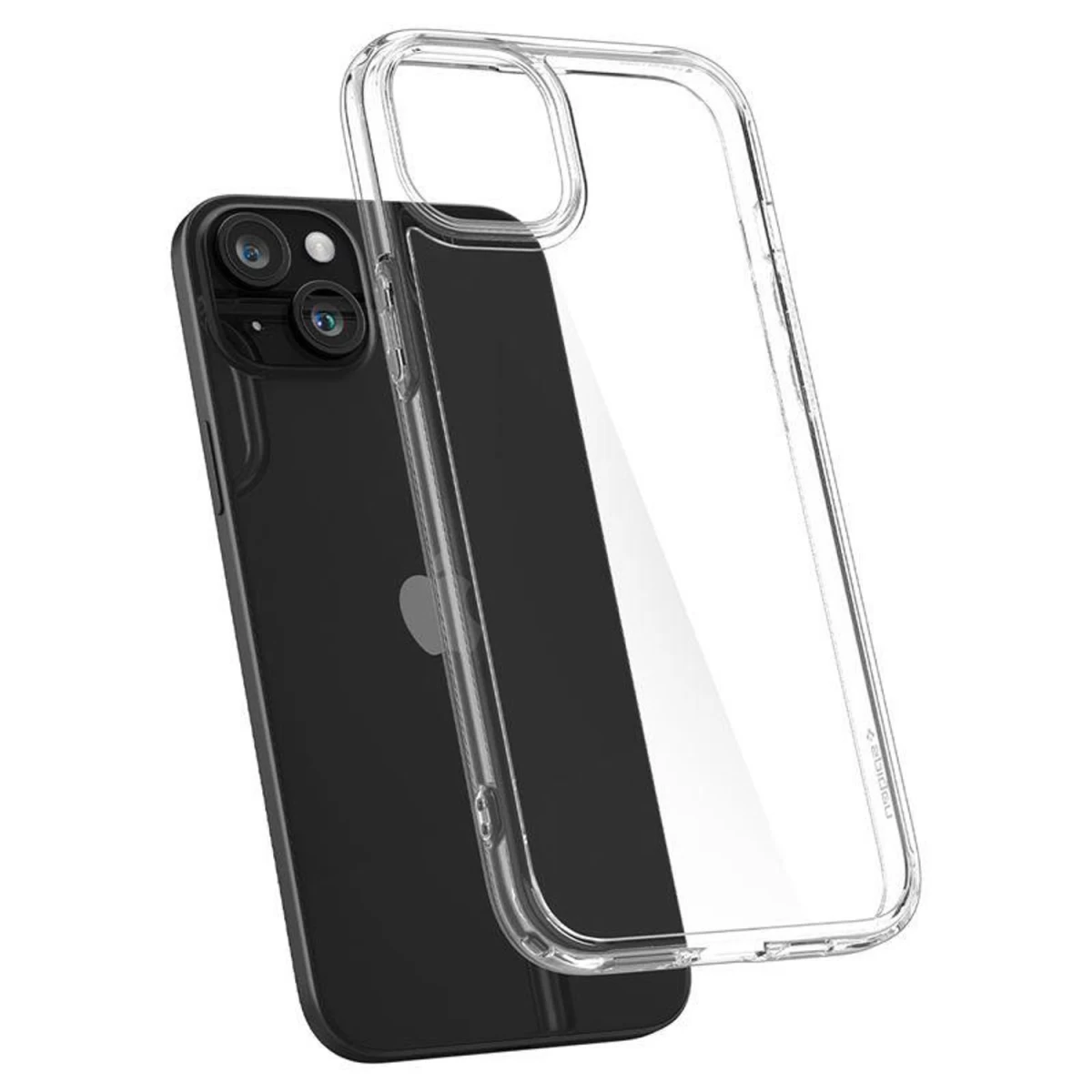 spigen Crystal Hybrid Dėklas iphone 15 - Skaidrus