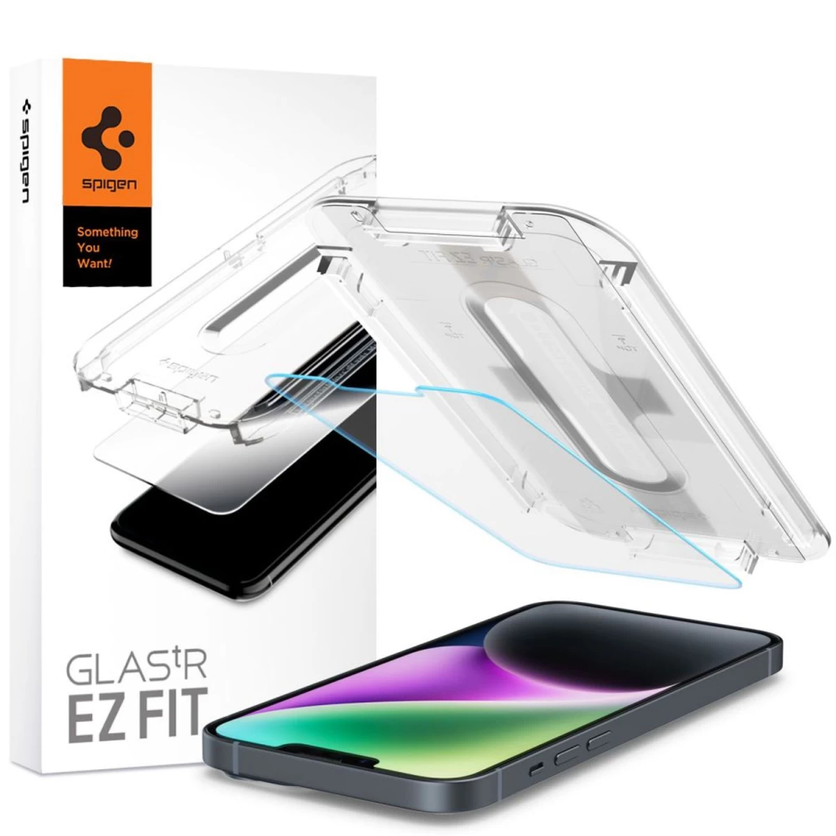 Spigen Glas.tr Ez Fit Grūdintas Stiklas Iphone 13 / 13 Pro / 14
