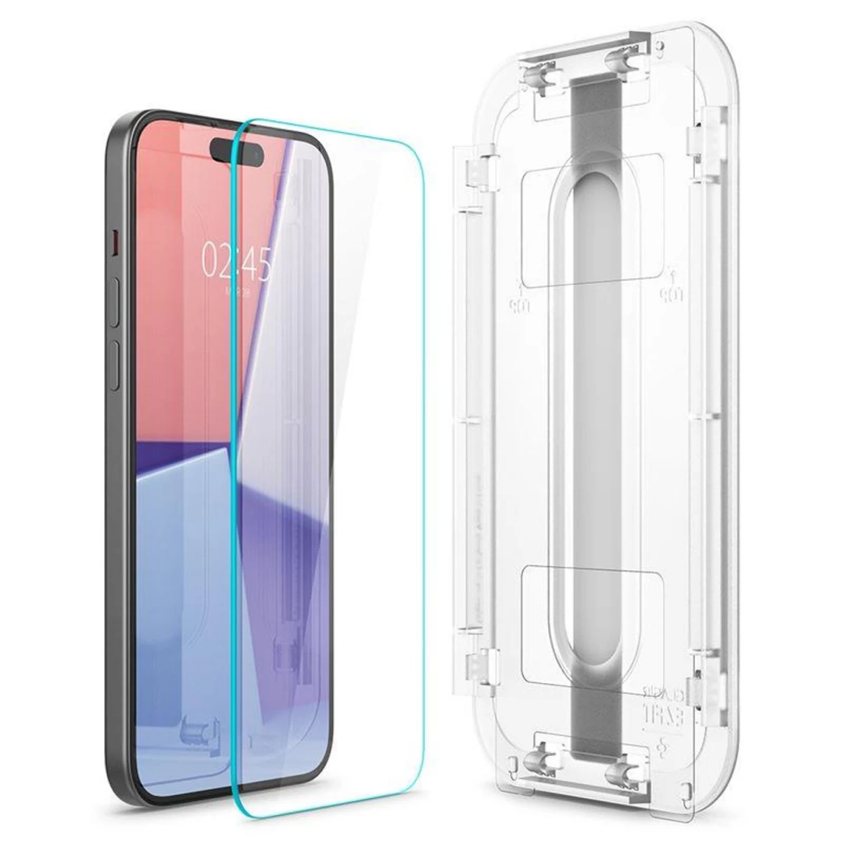 Spigen Glas.tr Ez Fit Grūdintas Stiklas Iphone 15 Plus / 16 Plus