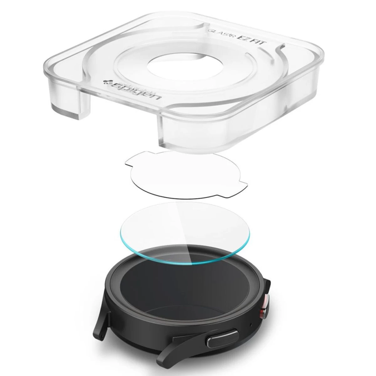 Spigen Glas.tr Ez Fit Grūdintas Stiklas Samsung Galaxy Watch 5 Pro (45 Mm) - 2 Vnt.
