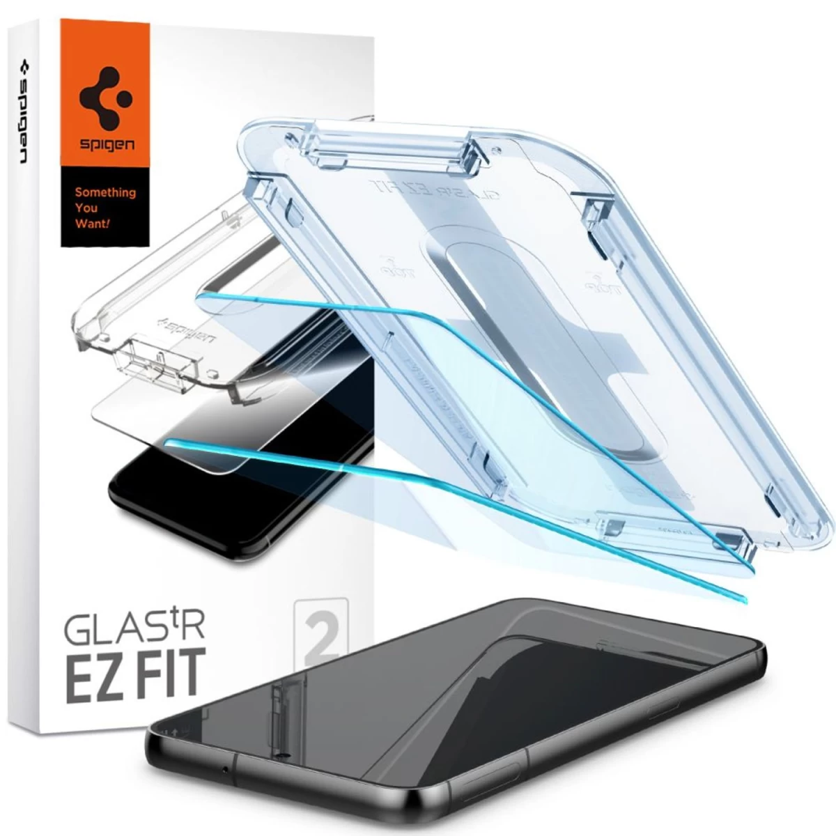 Spigen Glas.tr Grūdintas Stiklas ez Fit 2 Pakuotės, Skirtos samsung Galaxy S23 Plus, Skaidrus Spigen Glas.tr Grūdintas Stiklas ez Fit 2 Pakuotės, Skirtos samsung Galaxy S23 Plus, Skaidrus