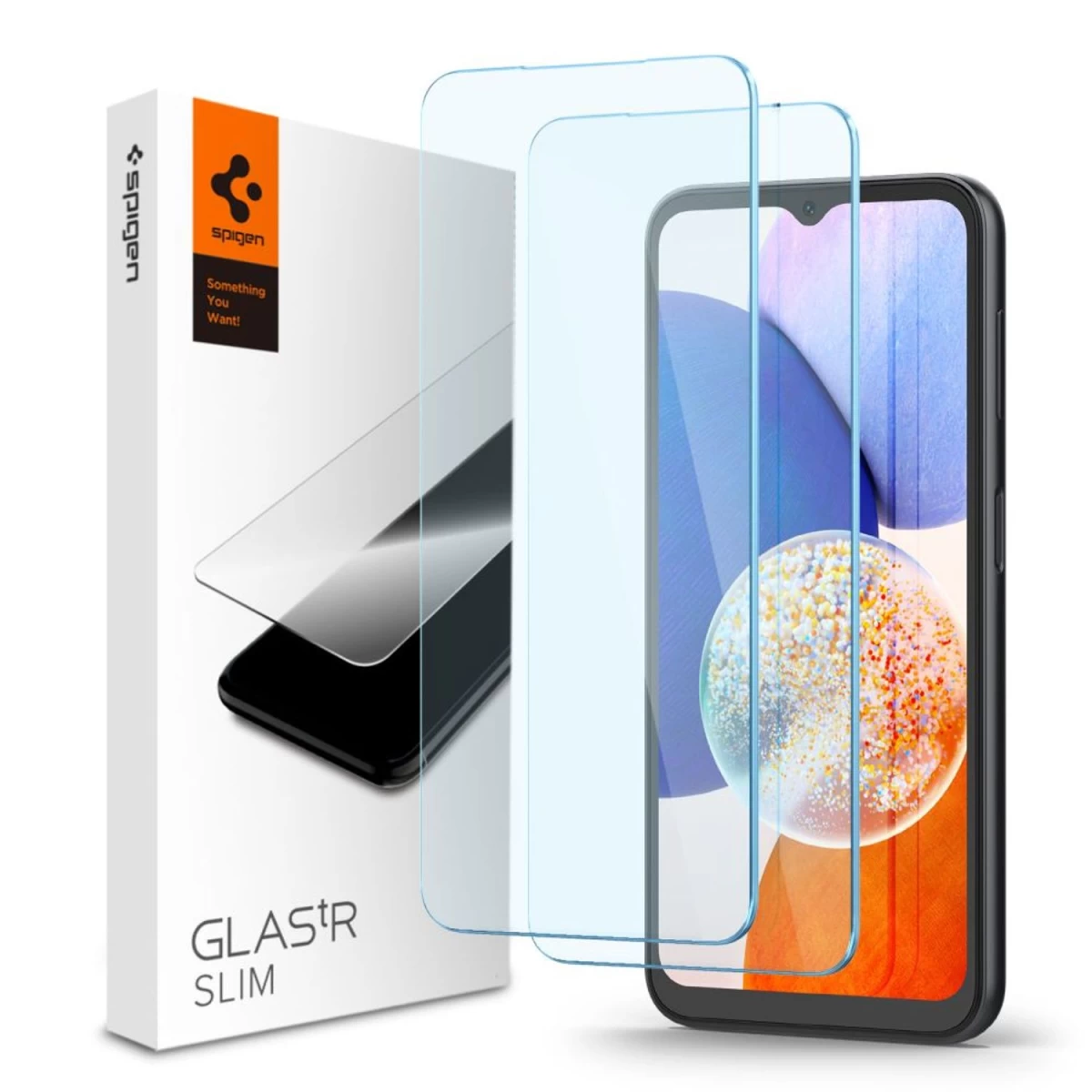 Spigen Glas.tr Slim Grūdintas Stiklas samsung Galaxy A15 4g/5g/a25 5g - 2 Pakuotės