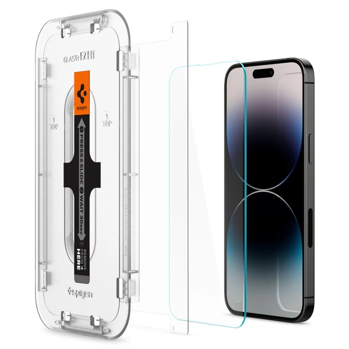 Spigen Grūdintas Stiklas Spigen Glas.tr 2-pack, Skirtas Iphone 14 Pro Max 6,7, Skaidrus
