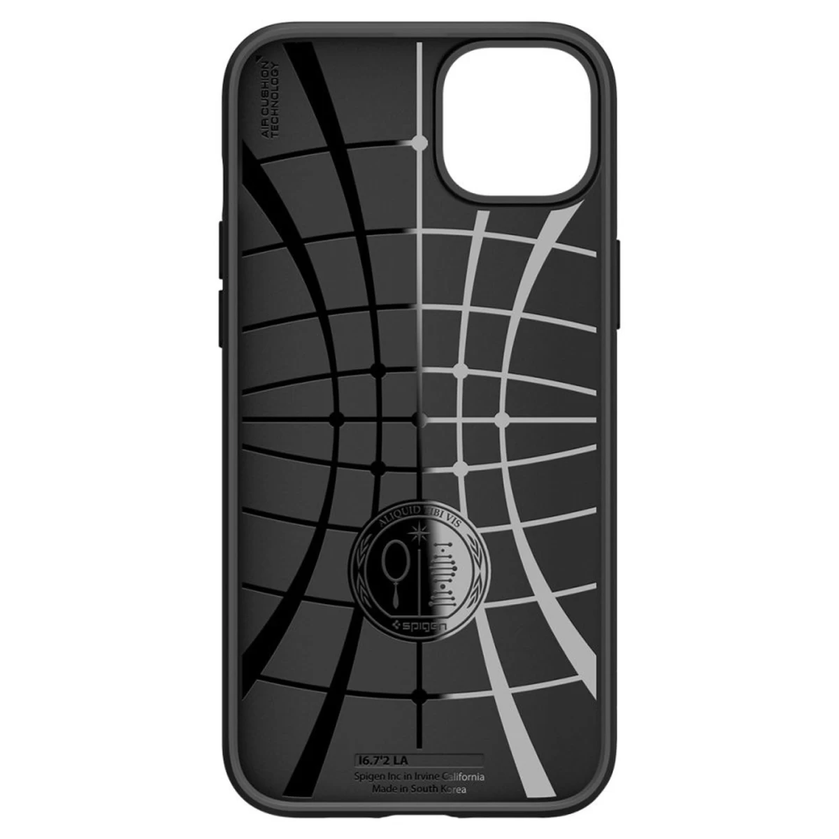 spigen Liquid Air Dėklas iphone 14 - Matinės Juodos Spalvos