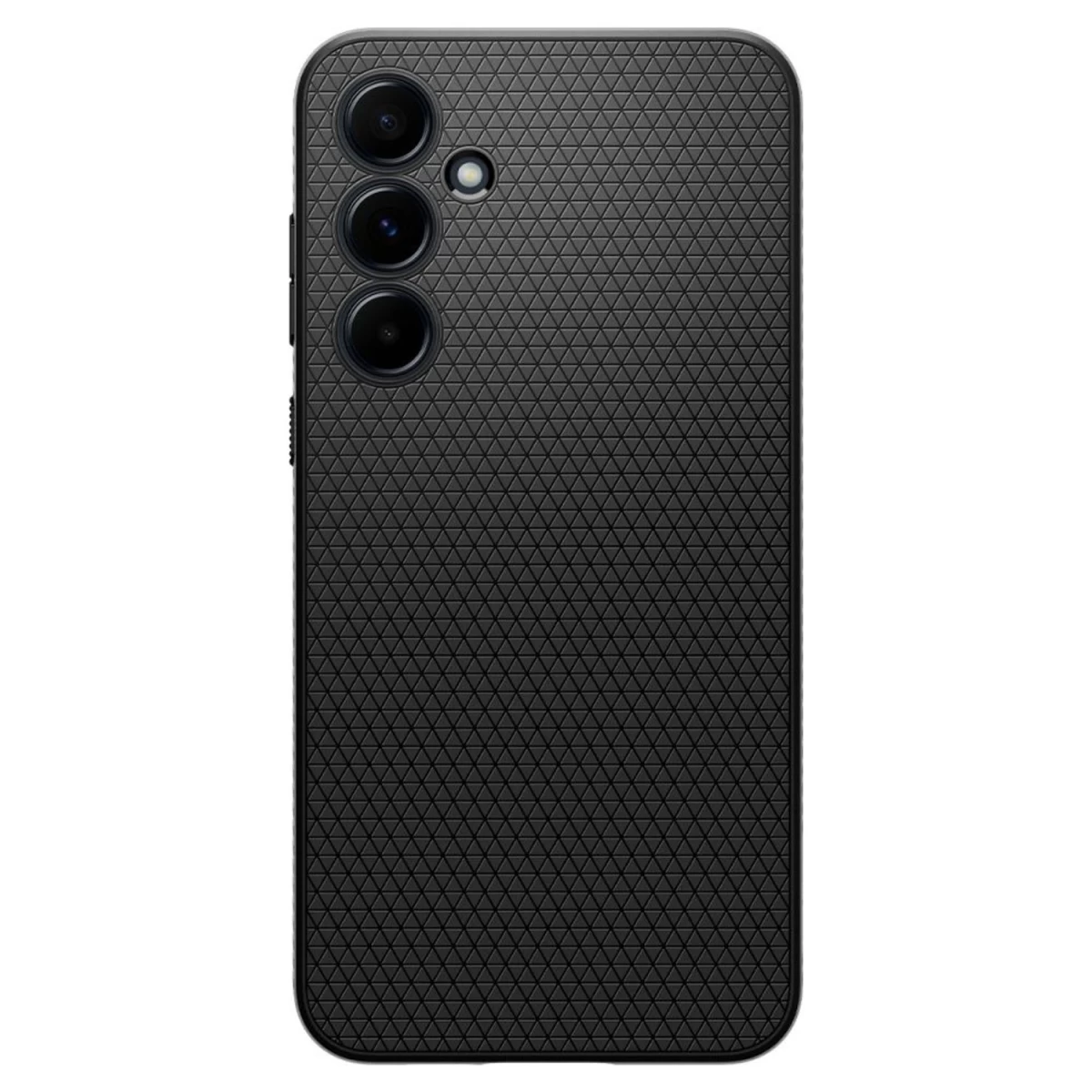 spigen Liquid Air Dėklas samsung Galaxy A55 5g - Matinės Juodos Spalvos