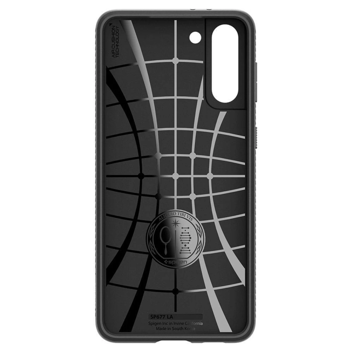 Spigen Liquid Air Galaxy S21 Matinės Juodos Spalvos