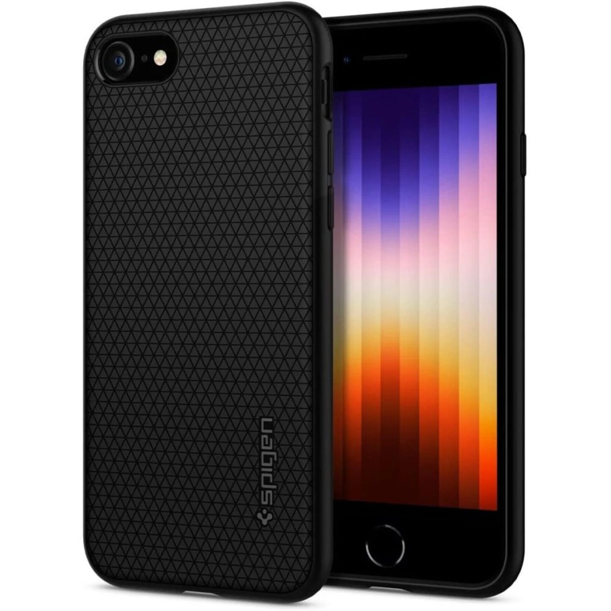 Spigen Liquid Air Iphone 7 / 8 / Se 2020 / 2022 Black