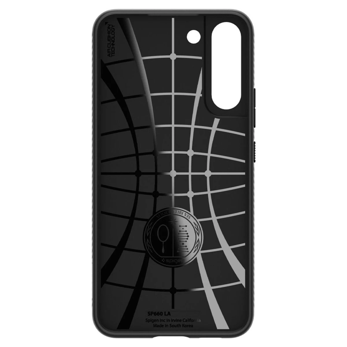 Spigen Liquid Air Sam S22 Matinės Juodos Spalvos