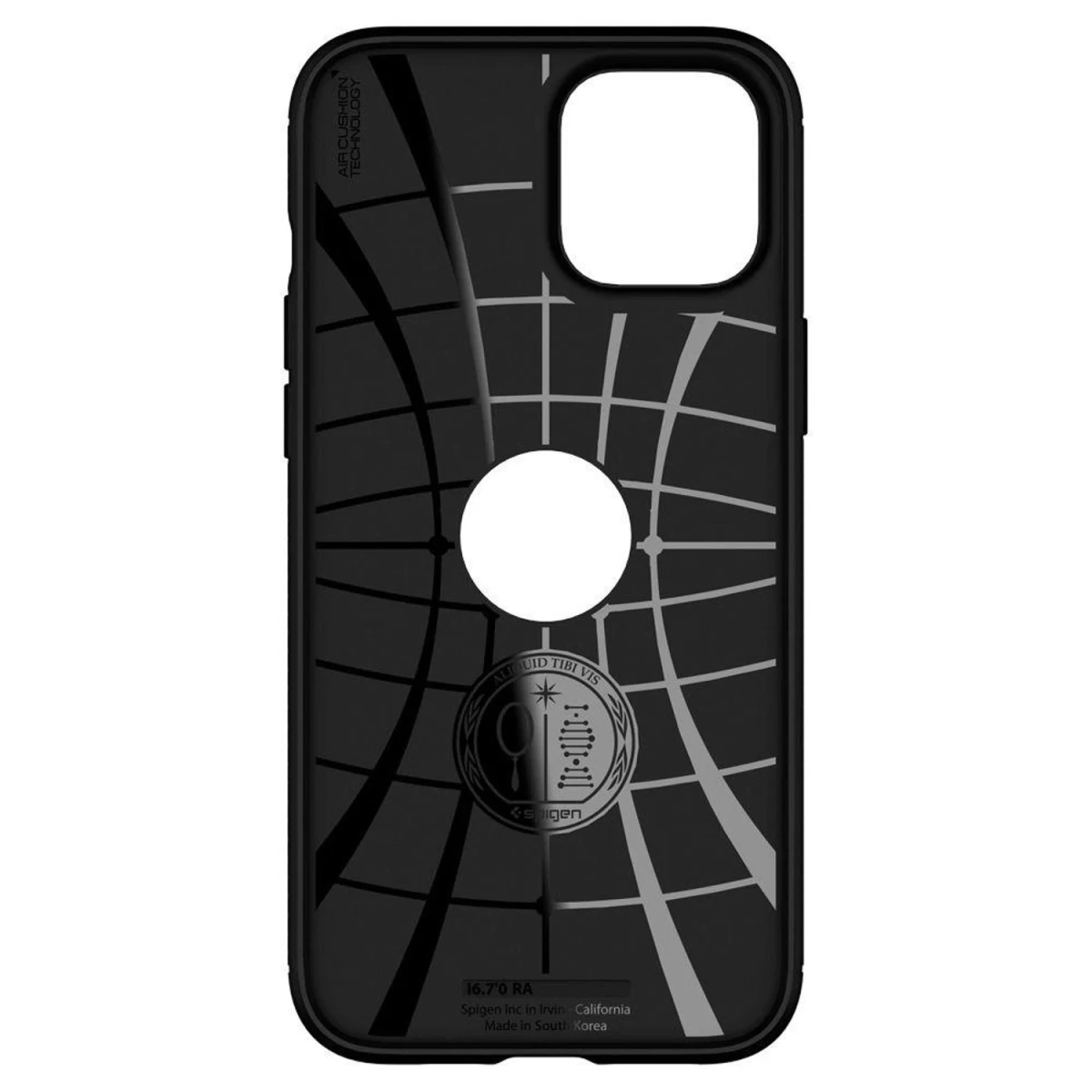 spigen Rugged Armor Dėklas apple Iphone 12/ 12 Pro 6.1 Matte Black