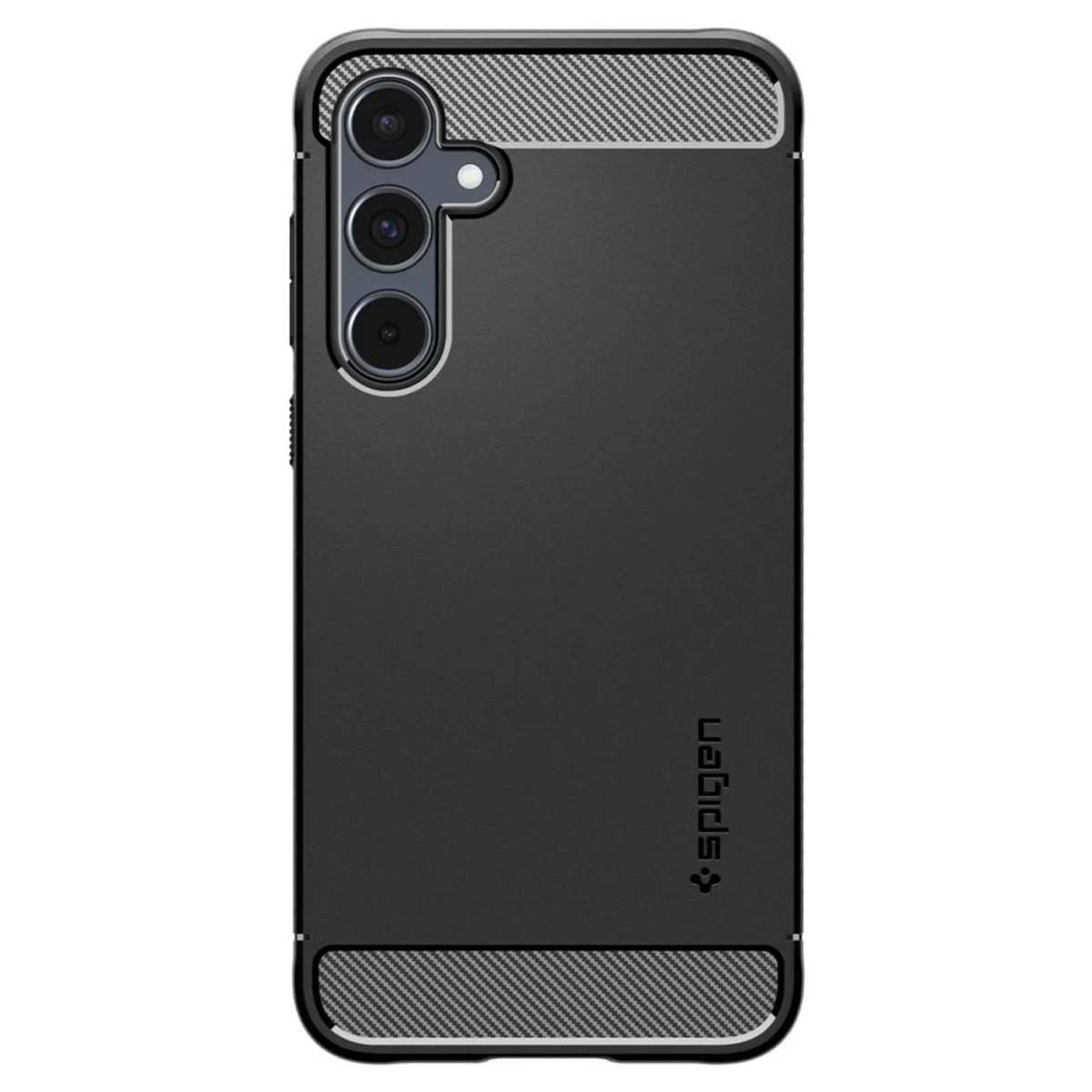 Spigen Rugged Armor Dėklas Samsung Galaxy A55 5g - Matinės Juodos Spalvos
