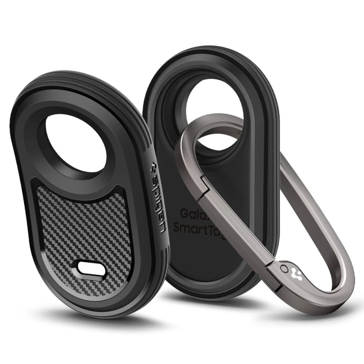 Spigen Rugged Armor Dėklas Samsung Galaxy Smarttag 2 - Matinės Juodos Spalvos