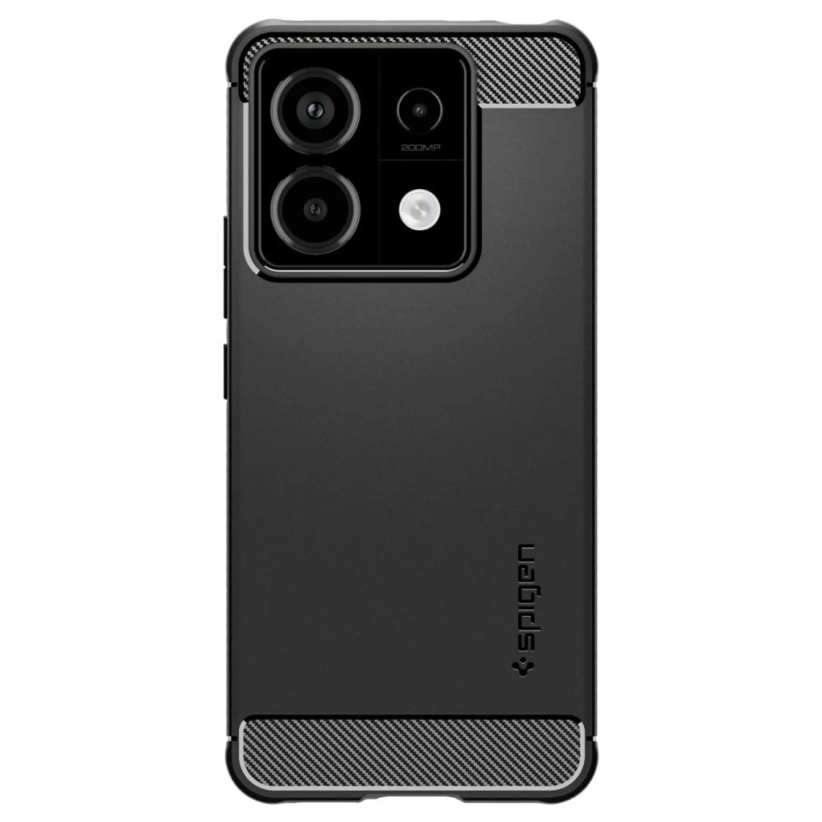 spigen Rugged Armor Dėklas, Skirtas xiaomi Redmi Note 13 Pro 5g / Poco X6 5g - Matinės Juodos Spalvos spigen Rugged Armor Dėklas, Skirtas xiaomi Redmi Note 13 Pro 5g / Poco X6 5g - Matinės Juodos Spalvos