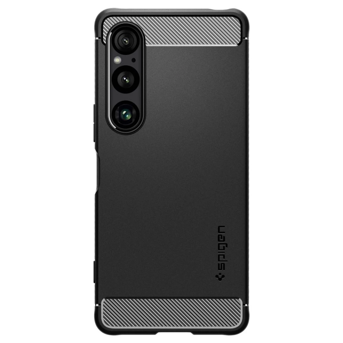 Spigen Rugged Armor Dėklas Sony Xperia 1 Vi - Matinės Juodos Spalvos
