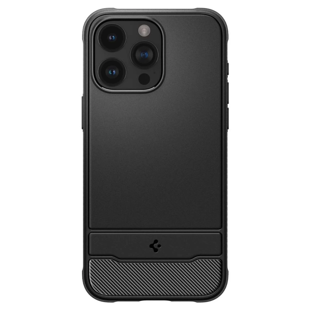 Spigen Rugged Armor Mag Dėklas Su Magsafe Iphone 15 Pro - Matinis Juodas