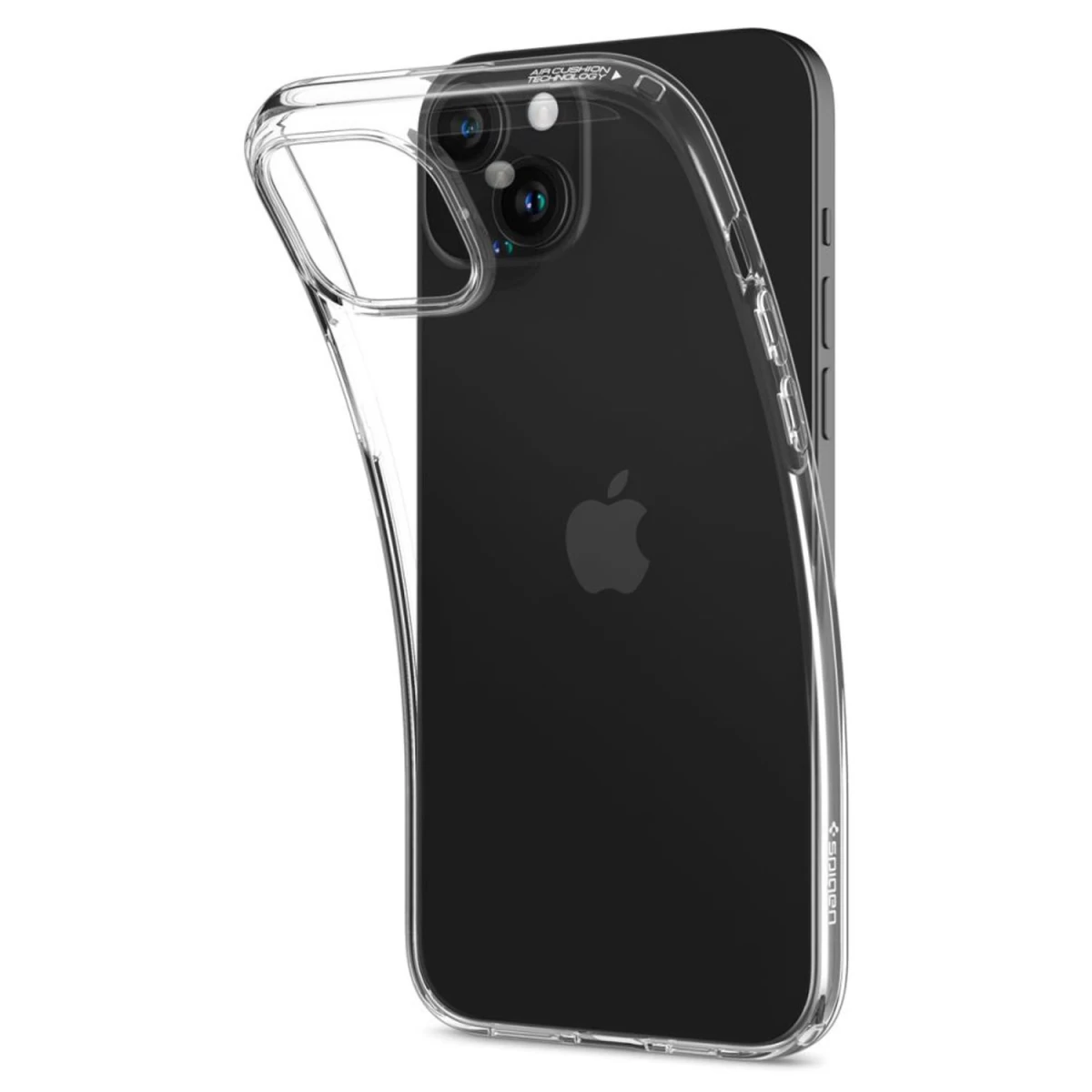 spigen Skystųjų Kristalų Dėklas iphone 15 Plus - Skaidrus