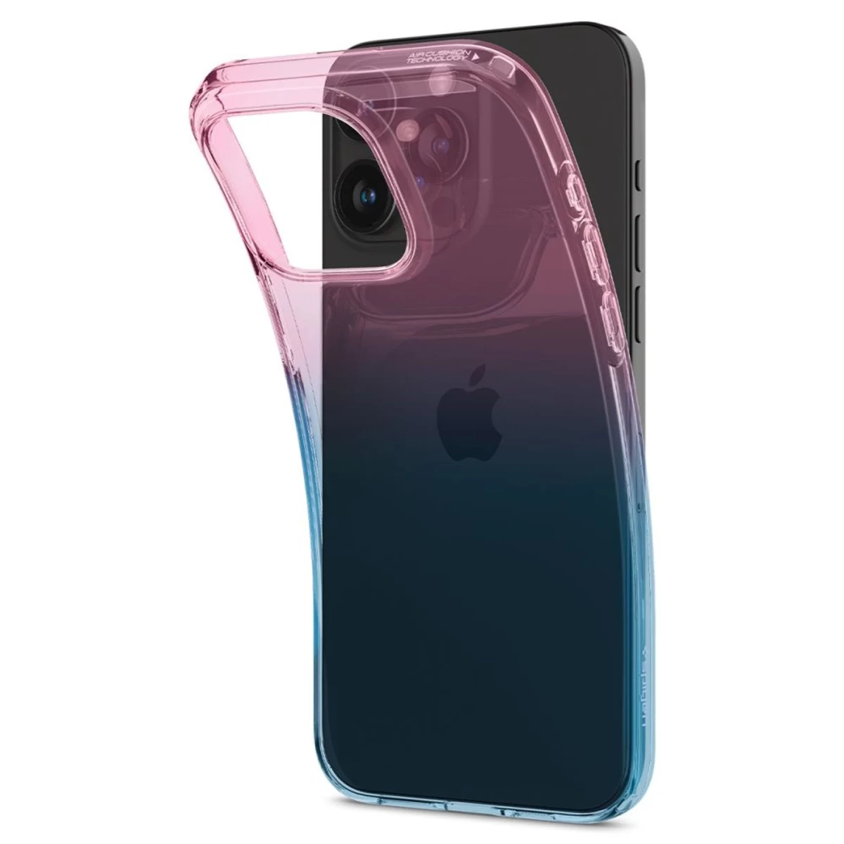 spigen Skystųjų Kristalų Dėklas iphone 15 Pro, Rožinės Spalvos