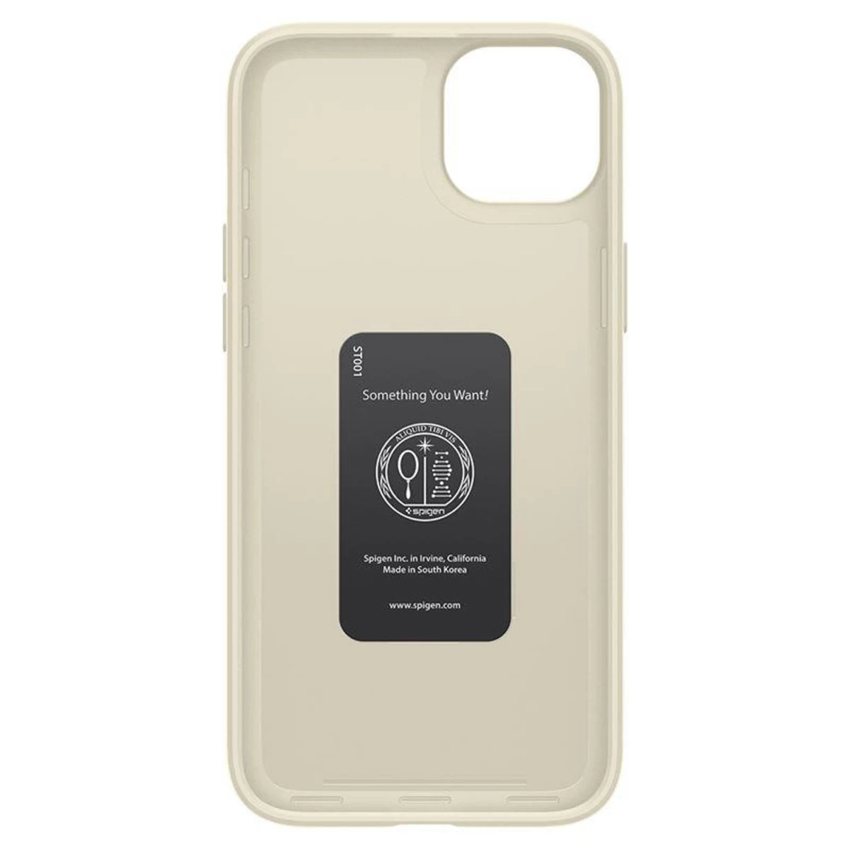 spigen Thin Fit Dėklas iphone 15 Plus - Smėlio Spalvos