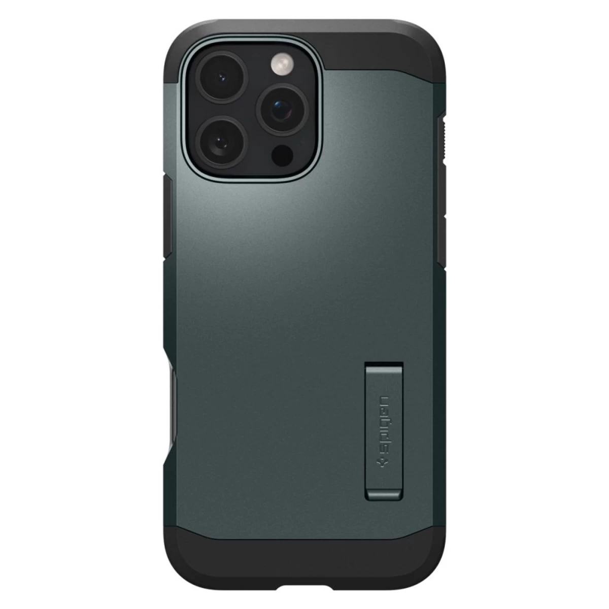 Spigen Tough Armor Magsafe Dėklas Su Stovu Iphone 16 Pro - žalias