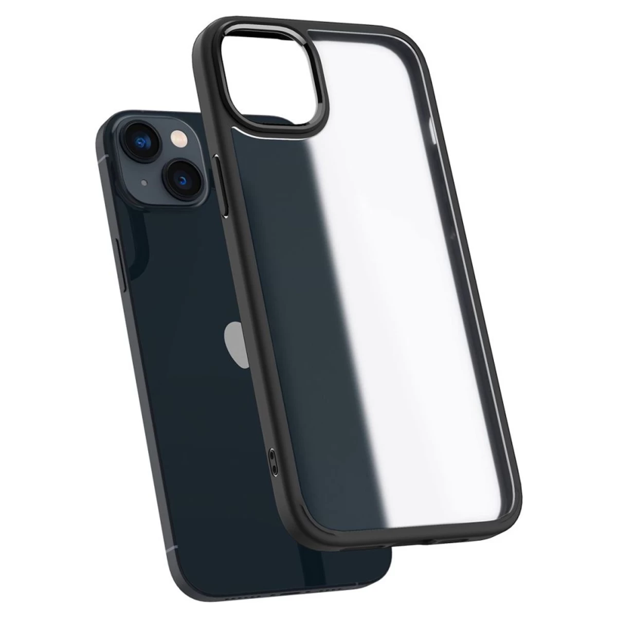 spigen Ultra Hybrid Dėklas iphone 14 Plus - Matinės Juodos Spalvos