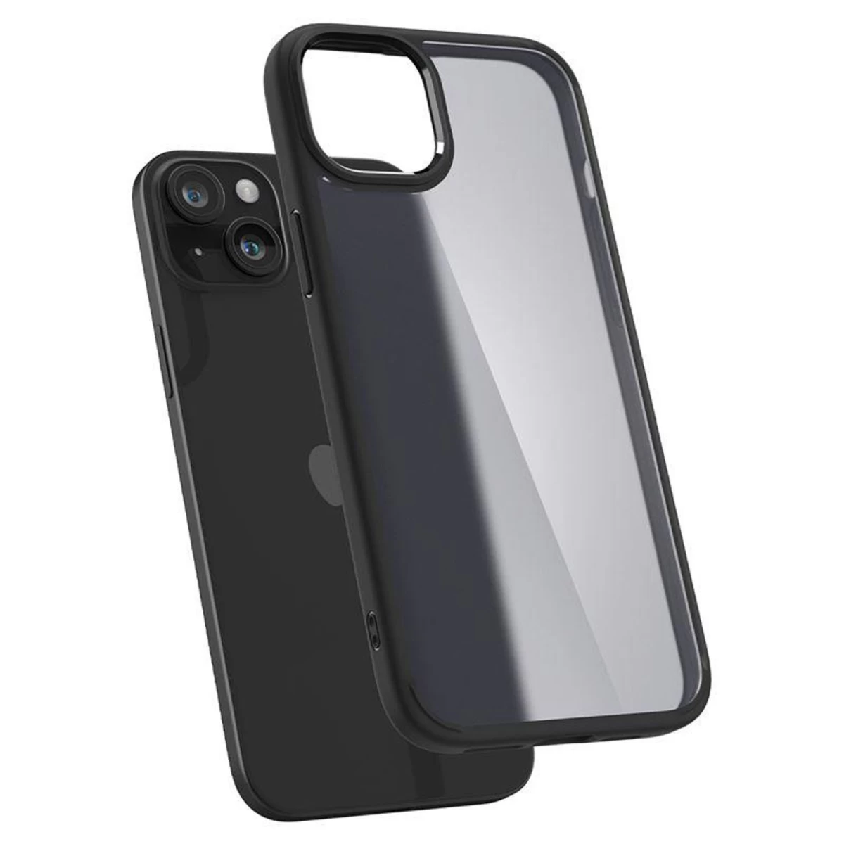 spigen Ultra Hybrid Dėklas iphone 15 Plus - Juodas