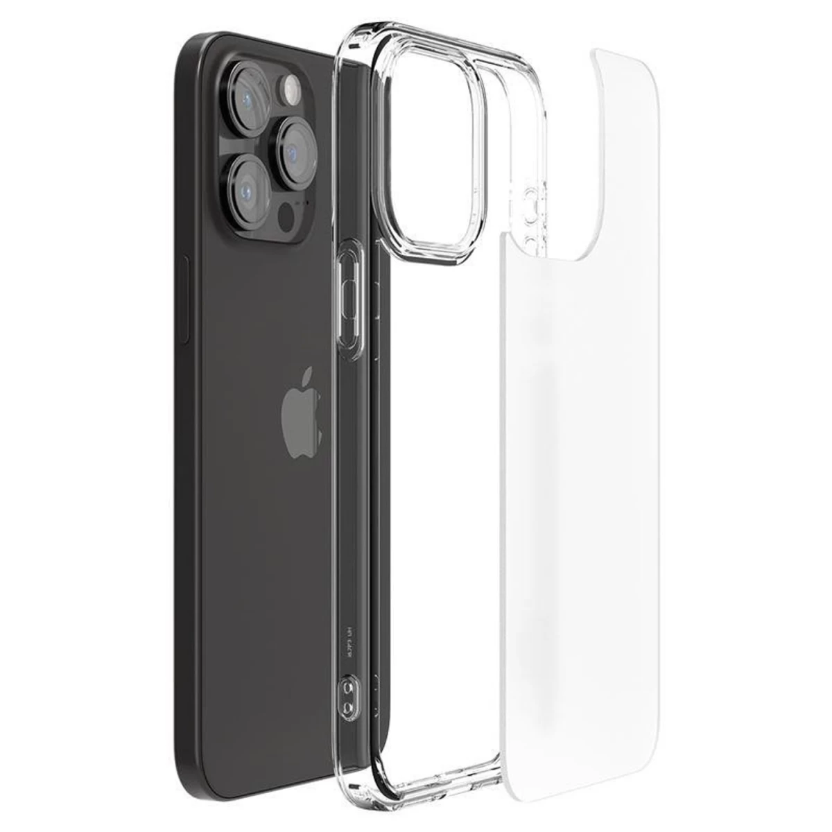 spigen Ultra Hybrid Dėklas iphone 15 Pro Max - Skaidrus Matinis