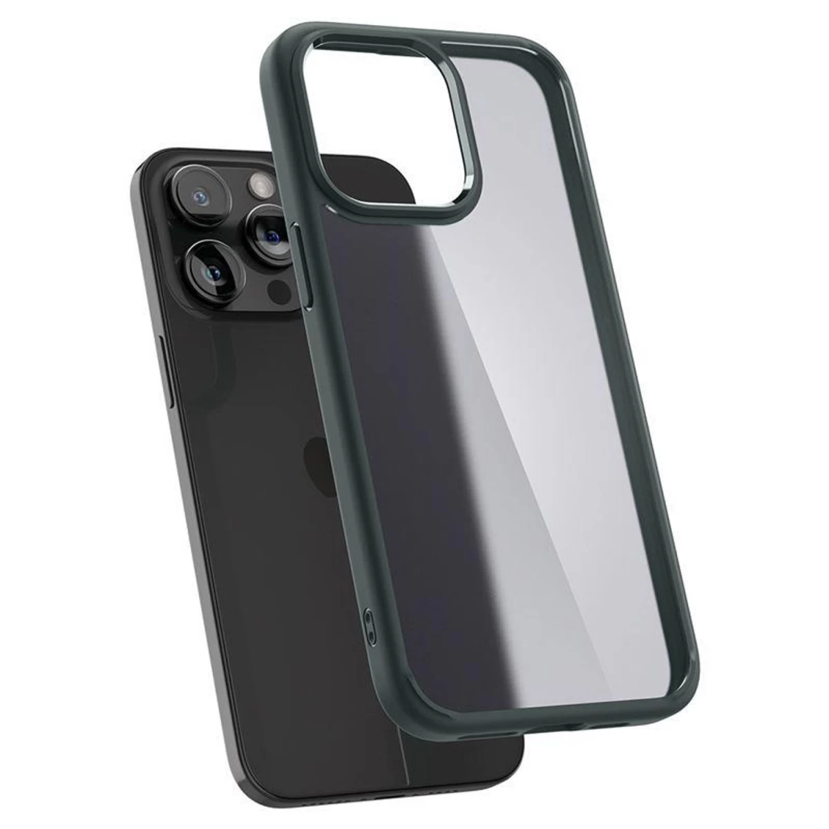 spigen Ultra Hybrid Dėklas iphone 15 Pro Max - Tamsiai žalias
