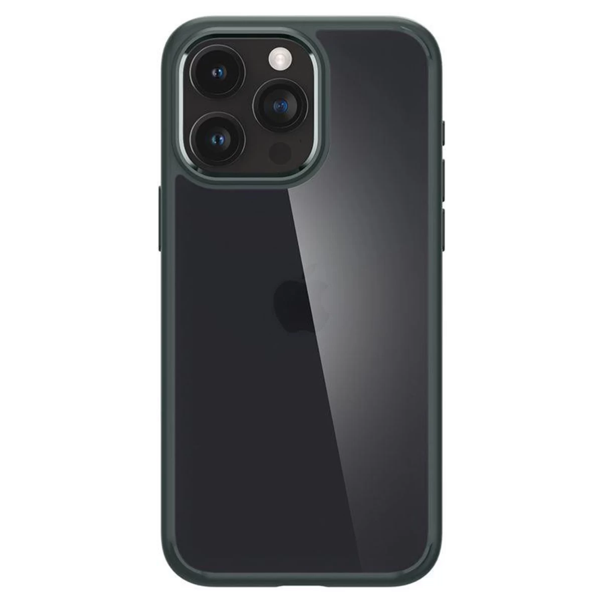 Spigen Ultra Hybrid Dėklas Iphone 15 Pro - Tamsiai žalias