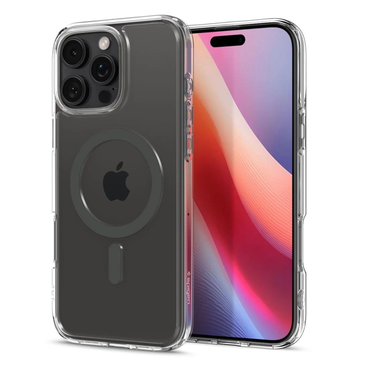 spigen Ultra Hybrid Mag Case Dėklas Su magsafe, Skirtas iphone 16 Pro Max - Grafitinis