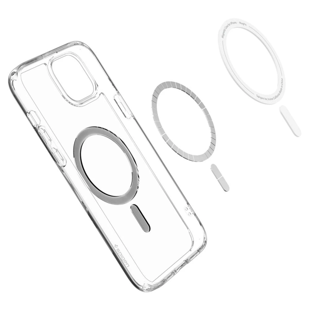 spigen Ultra Hybrid Mag Dėklas Su magsafe, Skirtas iphone 15 Plus - Juodas