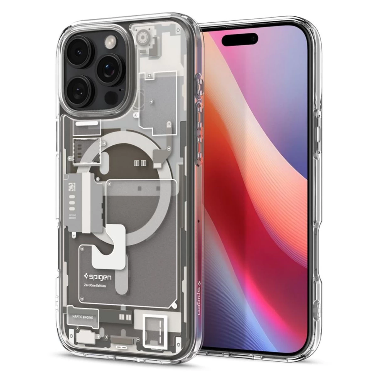 spigen Ultra Hybrid Mag Dėklas Su magsafe Zero One, Skirtas iphone 16 Pro Max - Titano Spalvos