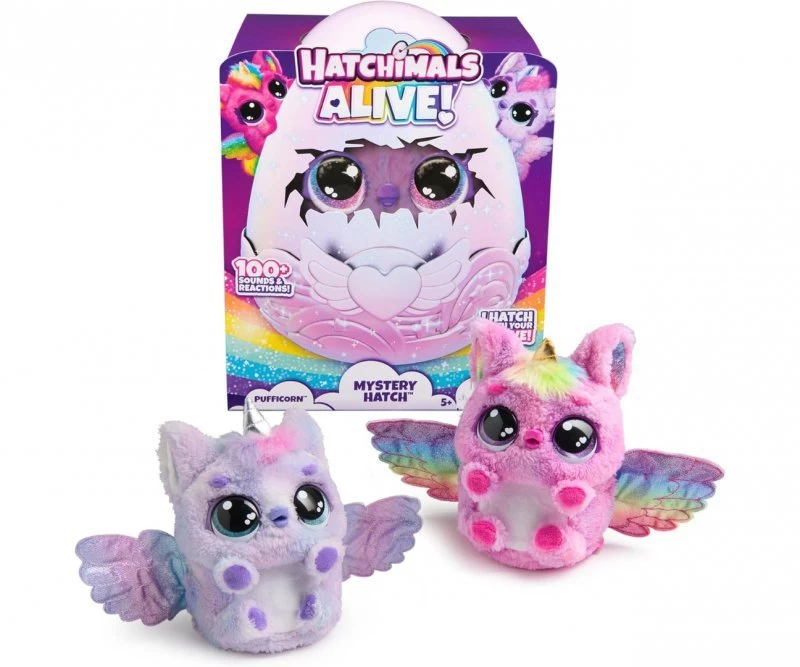 Spin Master 6069132 Hatchimals Alive Hatching Egg Pufficorn