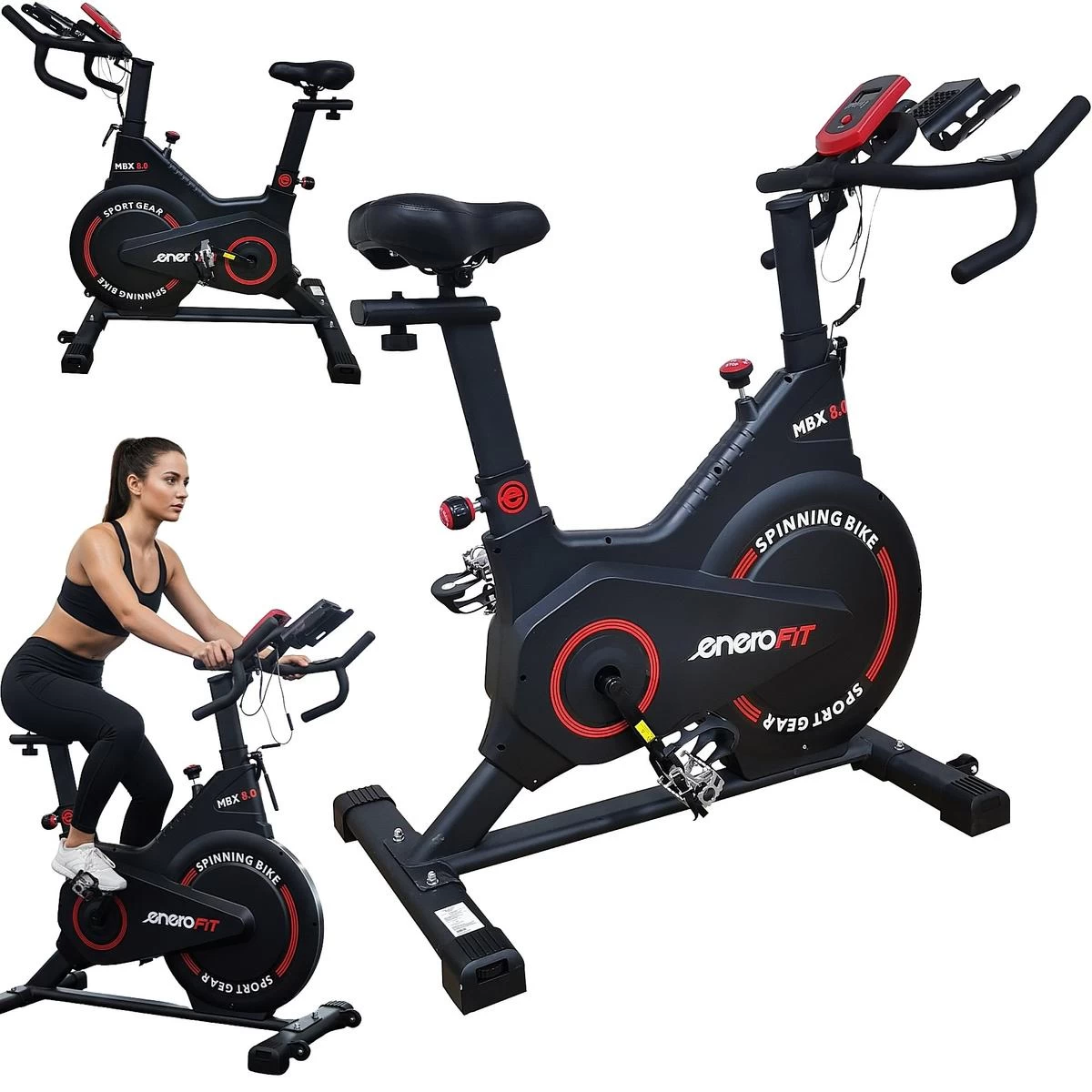 Spiningo Treniruoklis Mbx8.0 Enero Fit