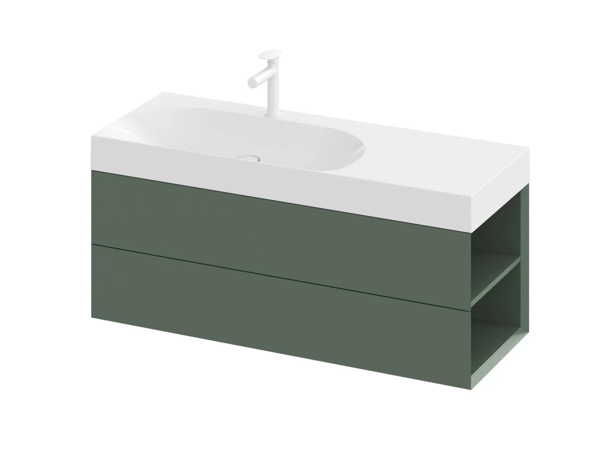 Spintelė po praustuvu Ravak SD Lite 120 D Grey Green X000001894 Spintelė po praustuvu Ravak SD Lite 120 D Grey Green X000001894