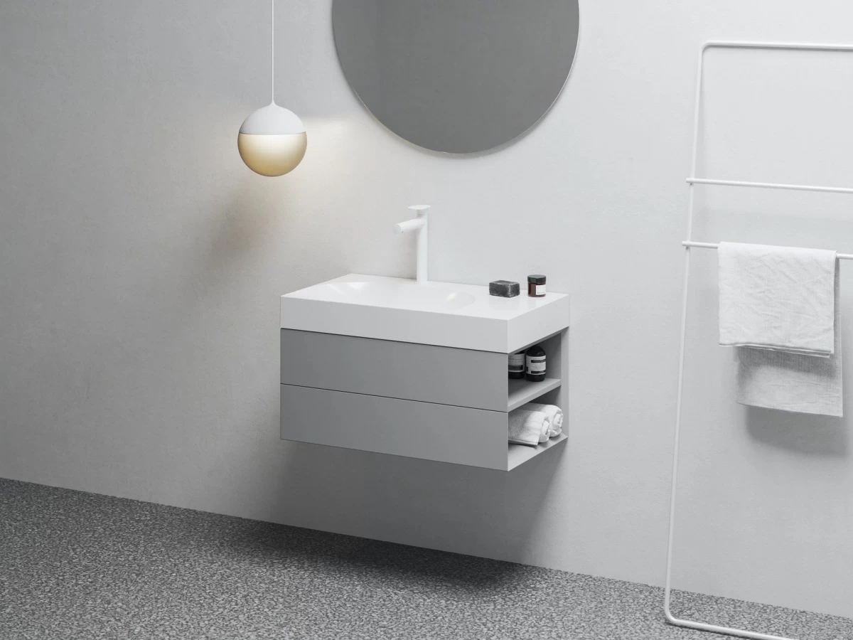 Spintelė po praustuvu Ravak SD Lite 80 D Smoke Grey X000001889 Spintelė po praustuvu Ravak SD Lite 80 D Smoke Grey X000001889